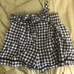 LOFT gingham shorts